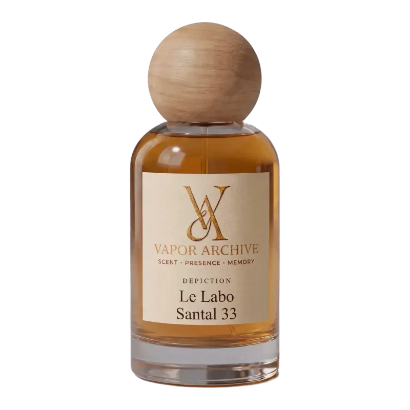 Le Labo Santal 33 perfume oil by Vapor Archive, 10ml and 30ml bottle, Lagos