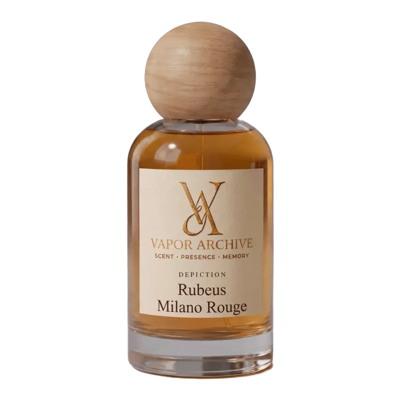 Rubeus Milano Rouge perfume oil by Vapor Archive, preorder from Lagos