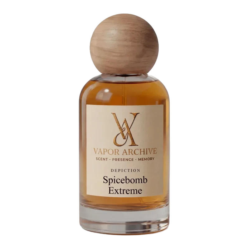Spicebomb Extreme perfume oil by Vapor Archive, 10ml and 30ml bottle, Lagos