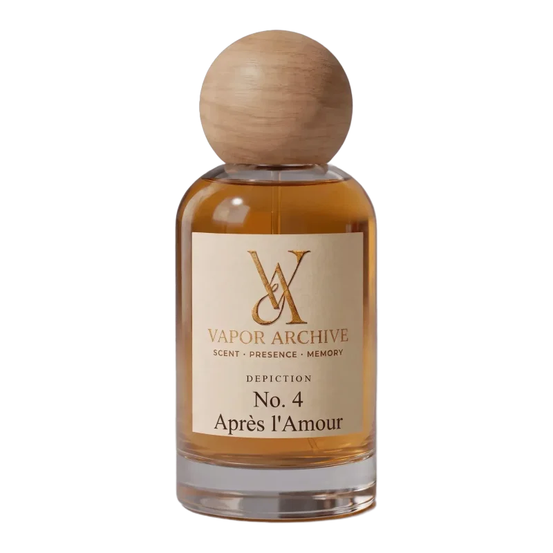 Thomas Kosmala No. 4 Après l'Amour perfume oil by Vapor Archive, 10ml and 30ml bottle, Lagos